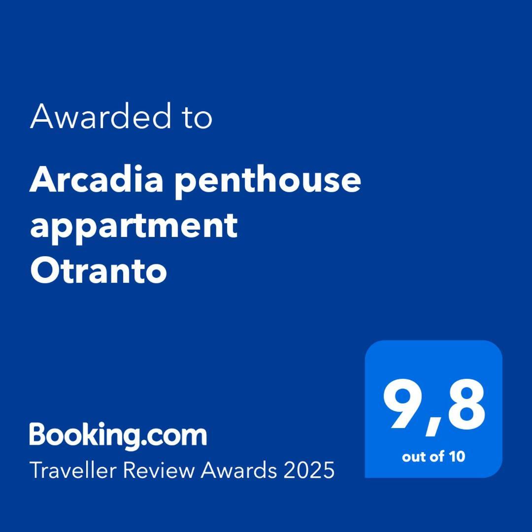 Arcadia penthouse appartment Otrante Extérieur photo